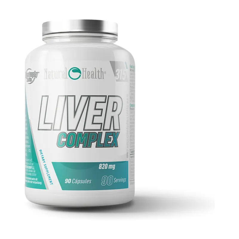 Liver complex unflavored 90 capsules natural health Authentic
