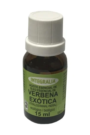 Organic Exotic Verbena Essential Oil 15 ml of essential oil Integralia Today Only