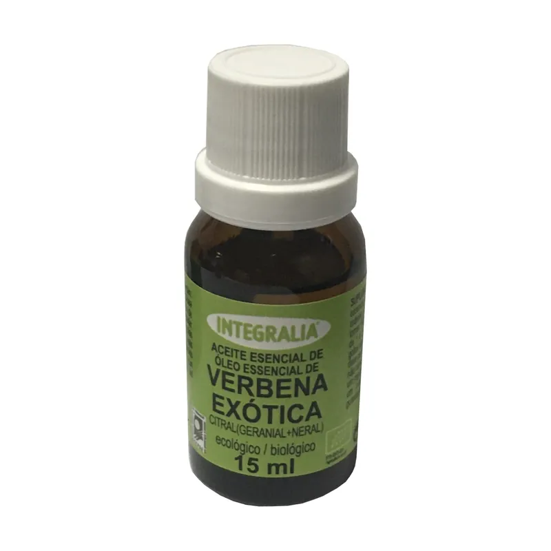 Organic Exotic Verbena Essential Oil 15 ml of essential oil Integralia Today Only