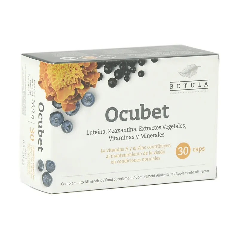 New Release Ocubet 30 capsules Betula