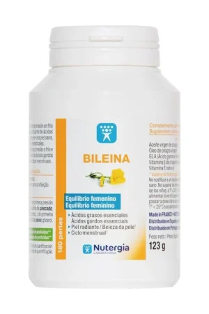 Limited Offer Bilein evening primrose and vegetable omega 6 180 softgels Nutergia