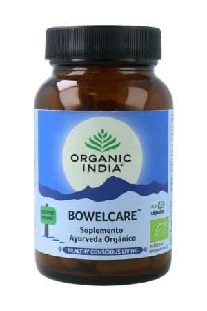 Bowelcare organic ayurveda 90 vegetable capsules Organic India Luxury