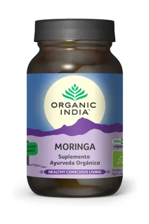 Moringa ayurveda organic 90 vegetable capsules Organic India Budget