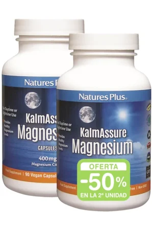 Authentic Kalmassure Magnesium Pack 2x90 capsules Natures Plus