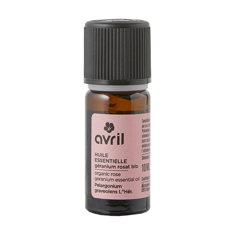 Organic Rosat Geranium essential oil 10 ml of essential oil Avril Get Yours