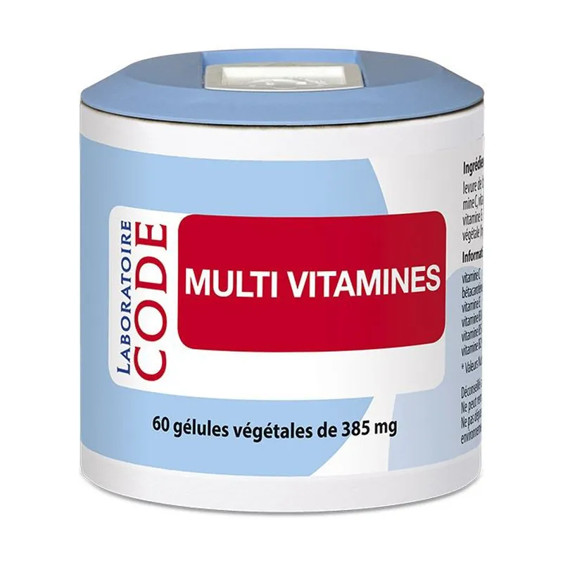 Trusted Brand Multi Vitamins 60 vegetable capsules Laboratoire Code