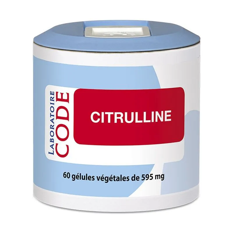 Direct From Factory Citrulline - Pillbox 60 capsules of 590mg Laboratoire Code