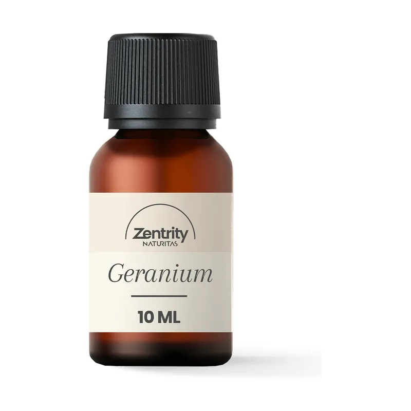 In Demand Bio Bourbon Geranium Essential Oil 10 ml of essential oil Zentrity by