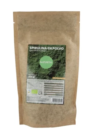 Organic Spirulina Powder 200 g Essentials Fast Shipping