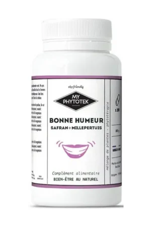 Good humor (saffron St. John‘s wort) non organic 200 capsules of 270mg My Cosmetik While Supplies Last