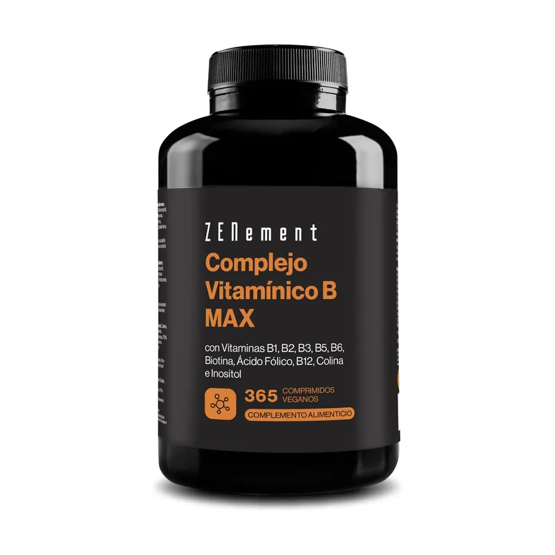 Vitamin B MAX Complex 365 tablets Zenement Special Offer