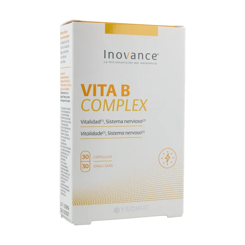 Limited Offer Vita B Complex 30 capsules Inovance