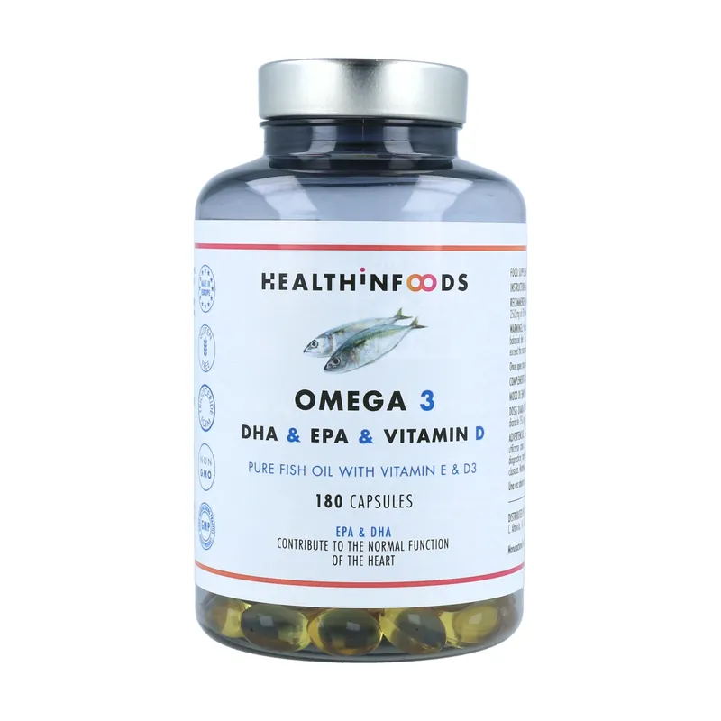 Save Now Omega 3 (EPA & DHA) 180 capsules Health in Foods