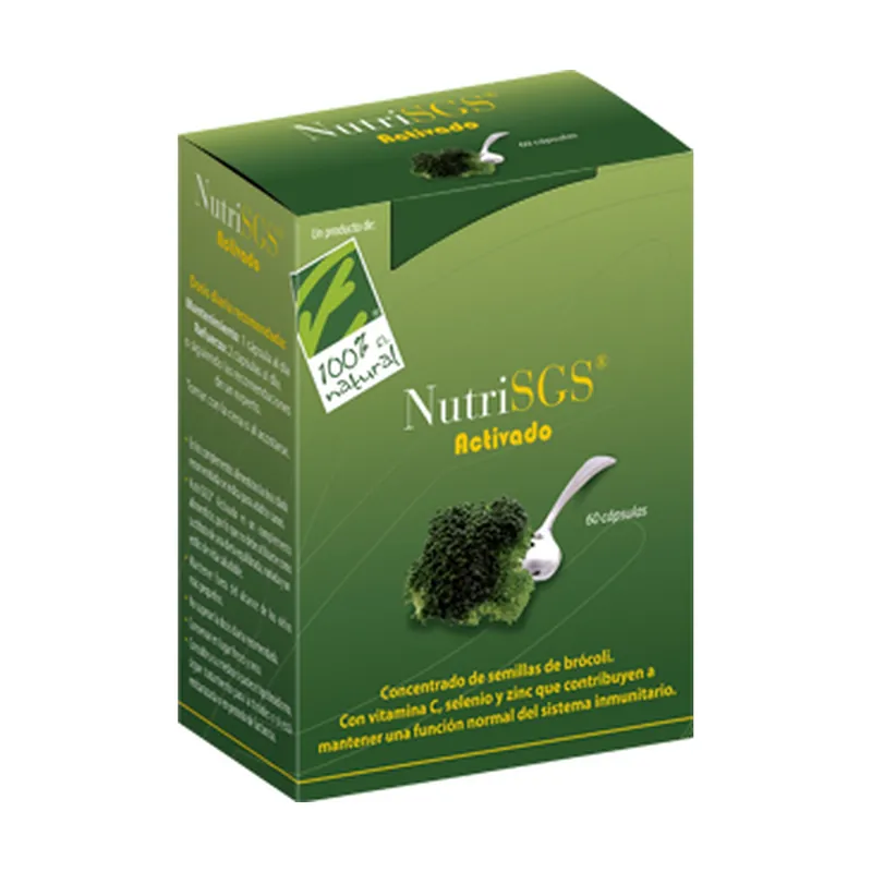 Shop Now NutriSGS activated - broccoli seed concentrate 60 capsules 100% Natural
