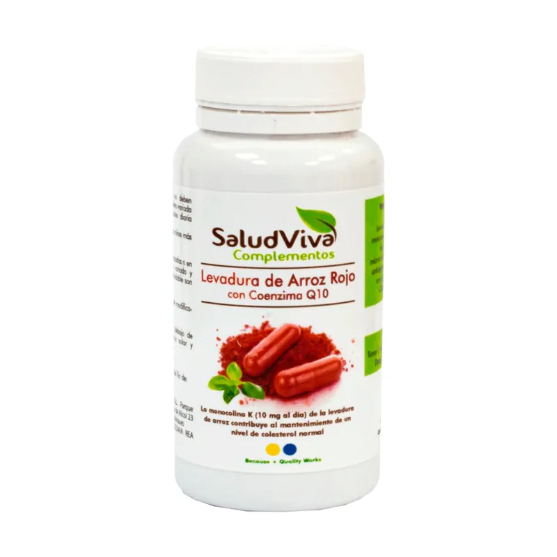 Red Yeast Rice with Coenzyme Q10 60 capsules Salud Viva Buy Today