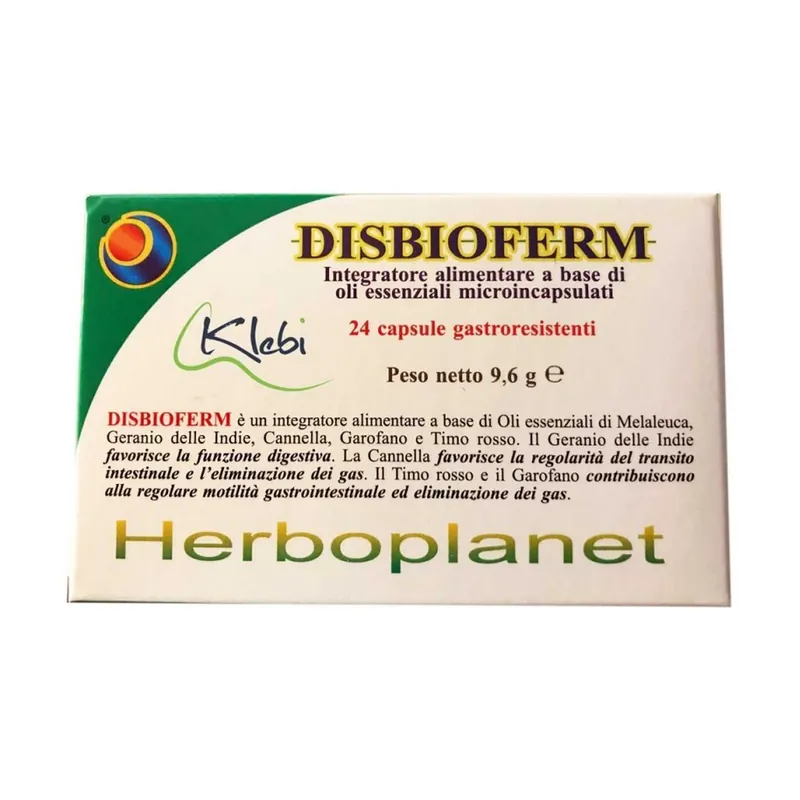 Disbioferm 9.6g 24 capsules Herboplanet Instant Buy