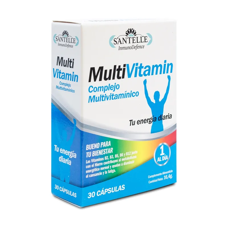 Fresh Stock Multivitamin Multivitamin Complex 30 capsules Santelle