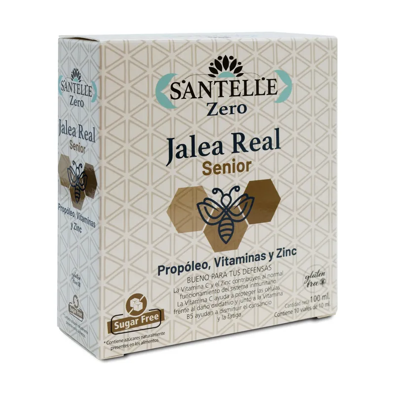 Royal Jelly Senior with Propolis, Vitamins and Zinc 10 vials Santelle Budget