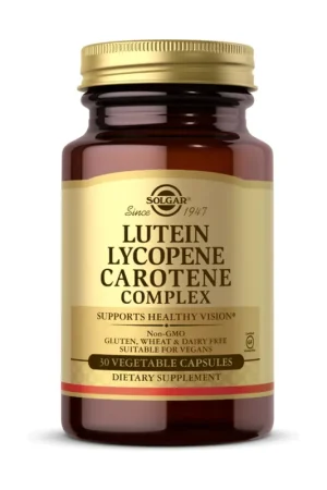 Special Discount Lutein Lycopene Carotene Plant Complex 30 capsules Solgar