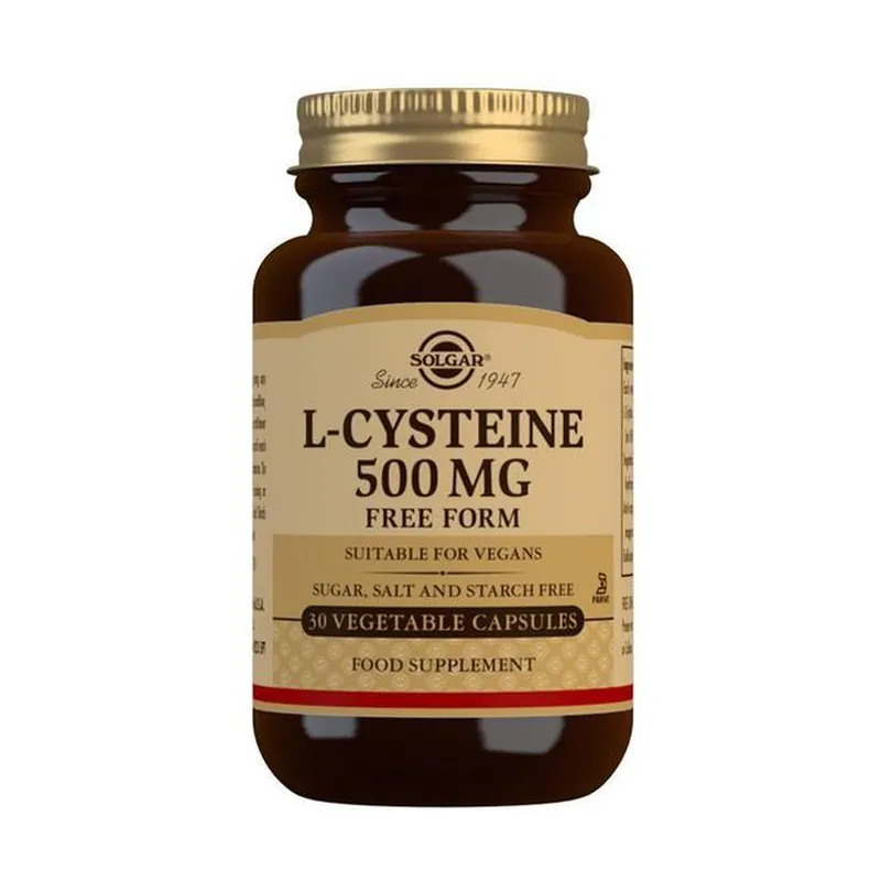 L-Cysteine 30 capsules of 500mg Solgar Buy Today