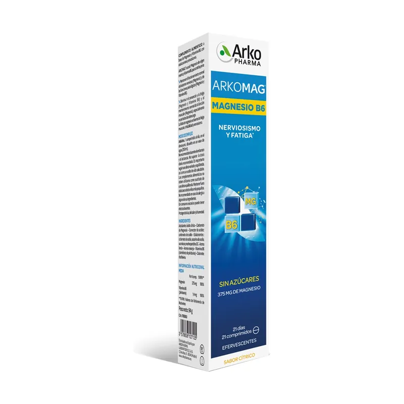 Arkomag magnesium + vitamin b6 21 tablets Arkopharma Flash Sale