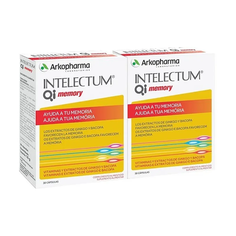 Price Cut Intelectum Memory Pack 60 capsules Arkopharma