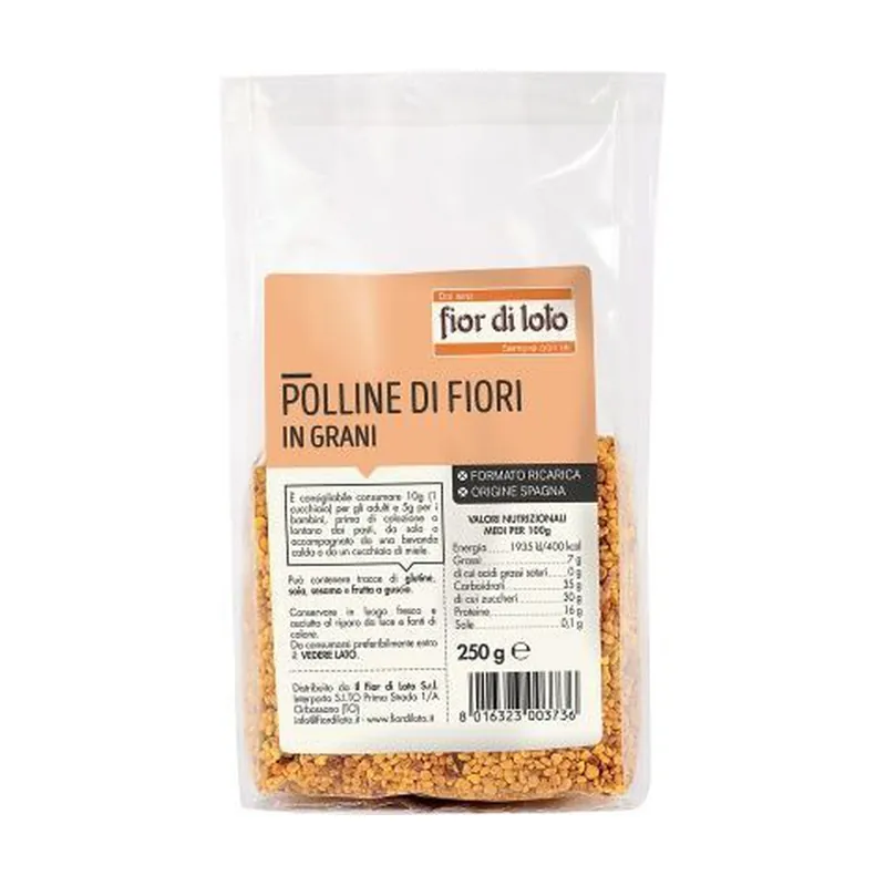 Pollen in grains - refill 250 g Fior di Loto Certified