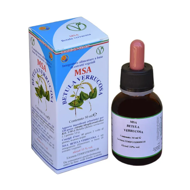 Next Day Delivery Msa Betula Verrucosa 50 ml Herboplanet