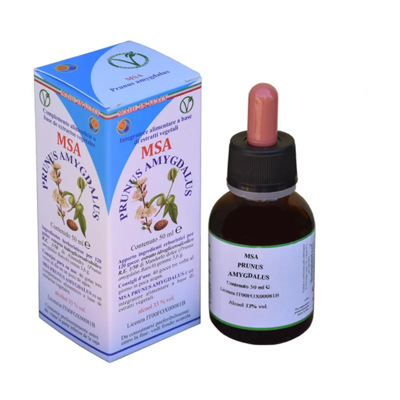 Certified Msa Prunus Amygdalus 50 ml Herboplanet