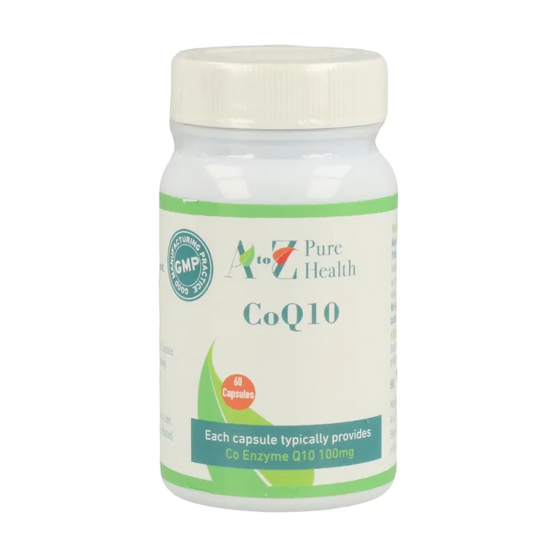 CoQ10 60 capsules A to Z Pure Health Authentic