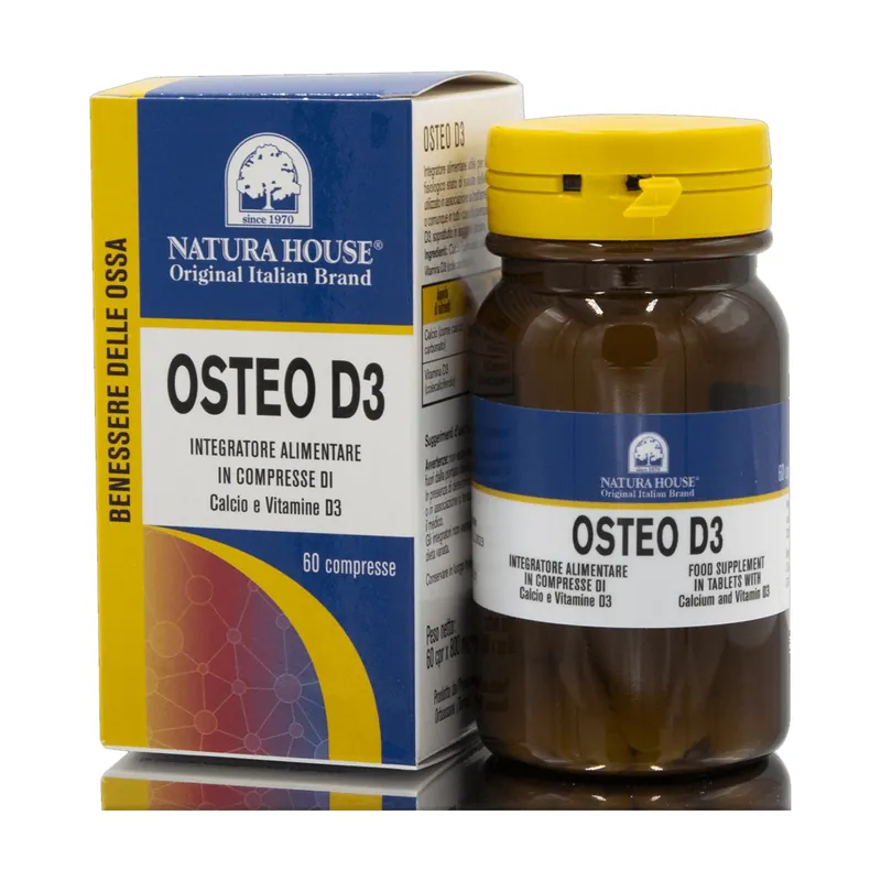 Hot Picks Osteo D3 80 tablets of 800mg Natura House