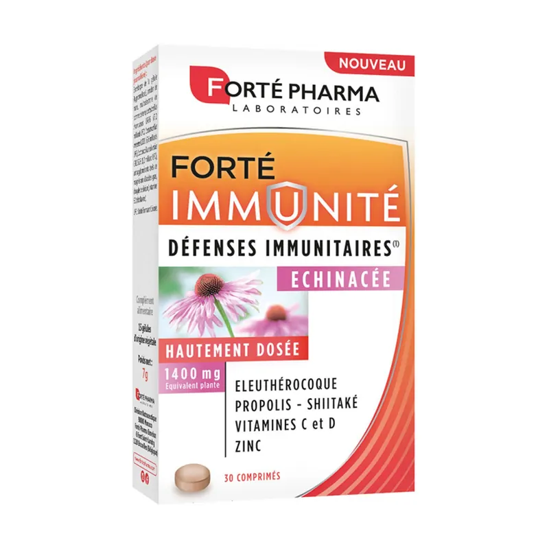 Place Order Forté immunity echinacea 30 capsules Forté Pharma