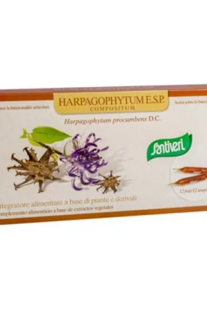 New Release Harpagophytum 12 ampoules Santiveri