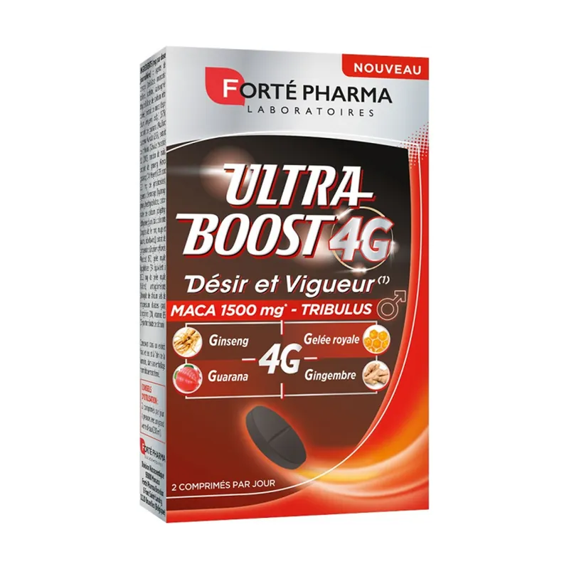 Special Offer Ultra boost 4g desire and vigor 30 tablets Forté Pharma
