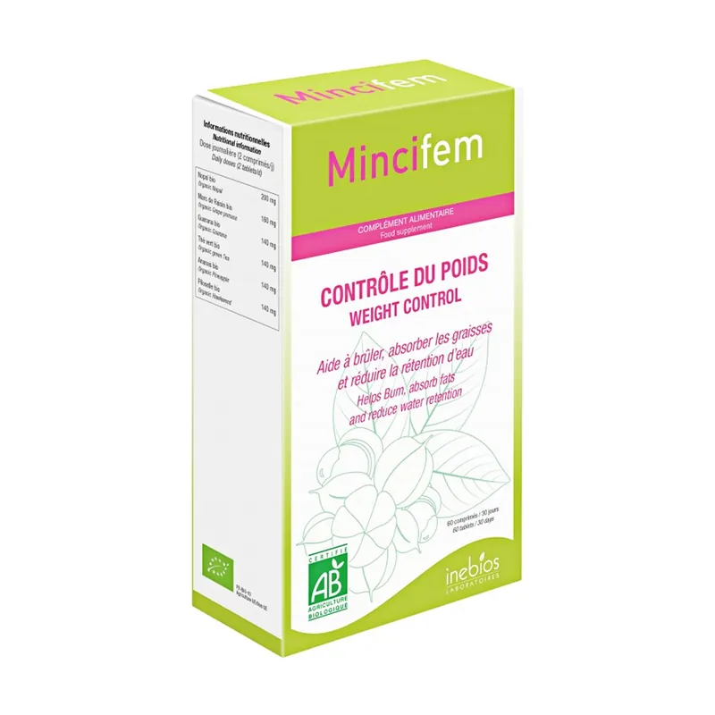 MINCIFEM 60 tablets * - disp. 03/2019 60 tablets Inebios Time-Limited