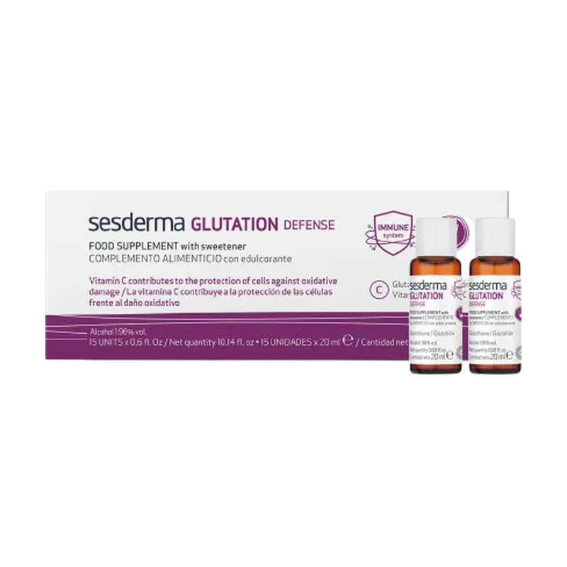 Secure Checkout Glutathione defense 15 vials of 20ml Sesderma