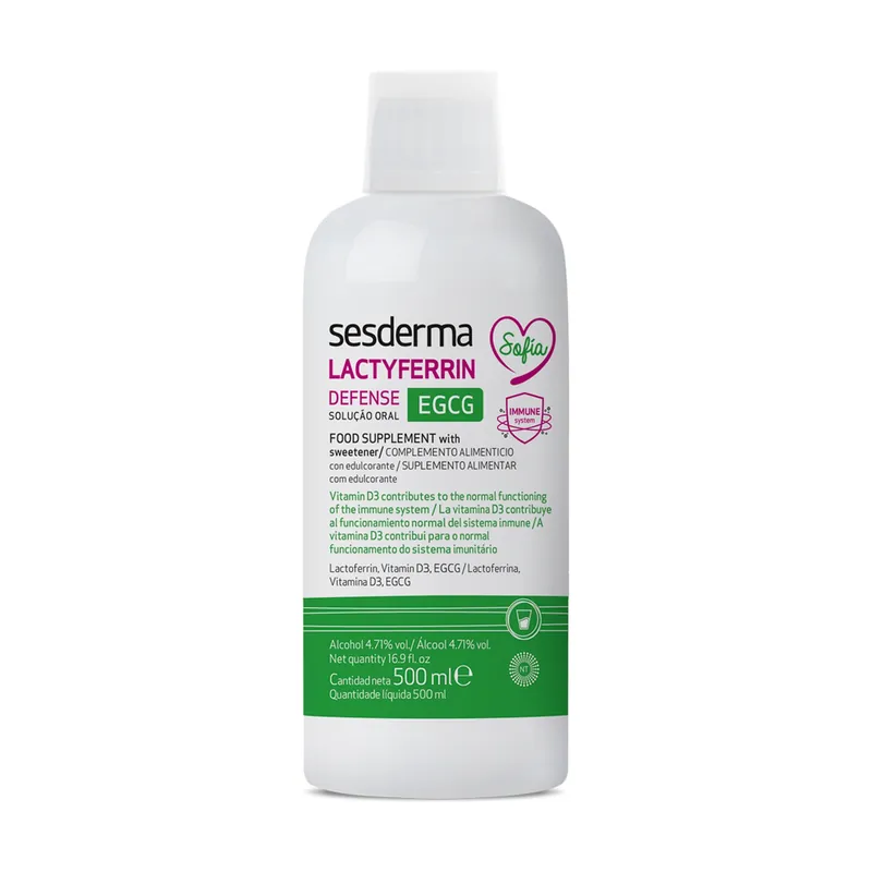 Lactyferrin Egcg Fenders 500 ml Sesderma Professional Grade