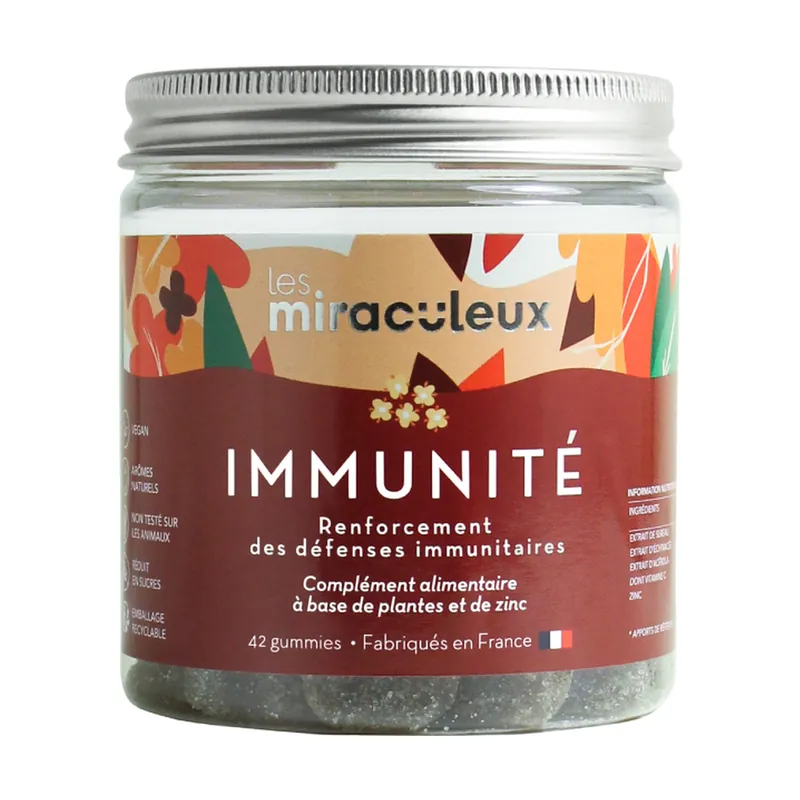 Final Sale Gummies for the Immune System 42 Jelly beans Les Miraculeux