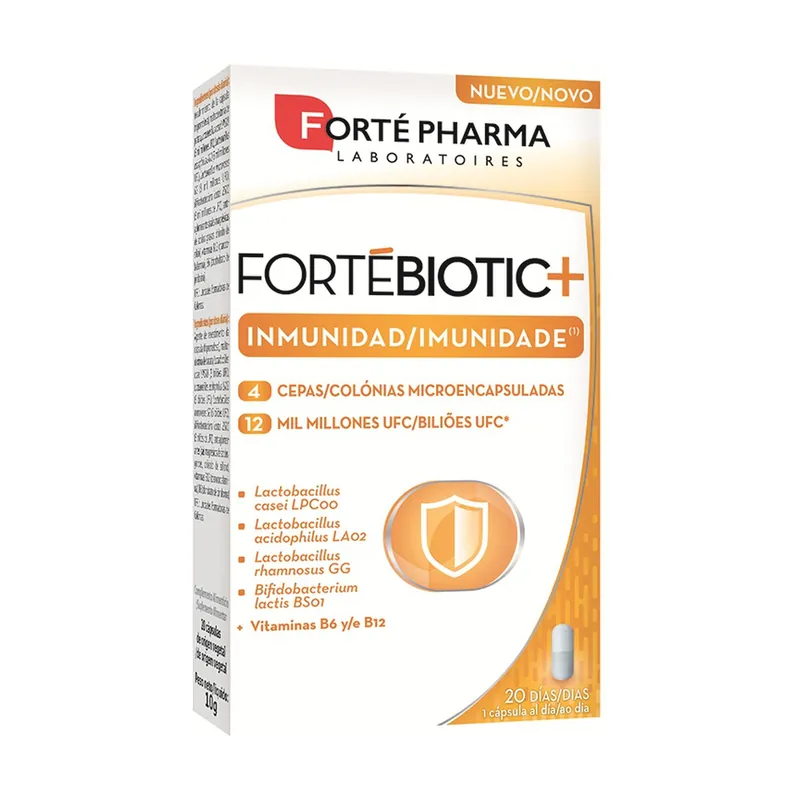 Fortébiotic + Immunity 20 capsules Forté Pharma Special Offer