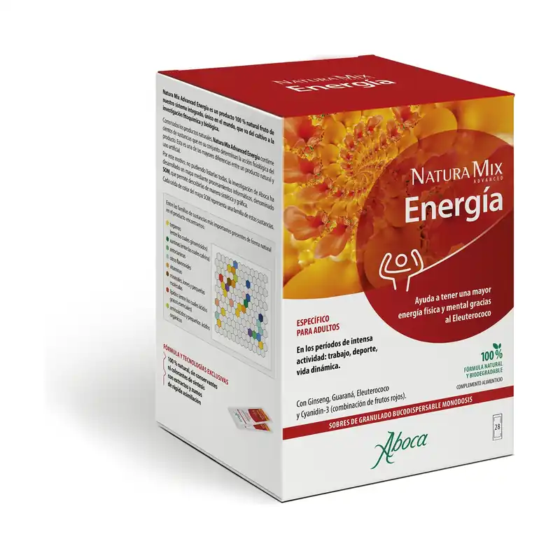 Express Delivery Natura mix advanced energy 28 packets Aboca