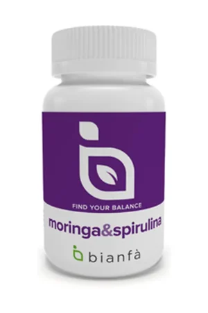 High Quality Moringa and Spirulina 90 capsules Bianfà
