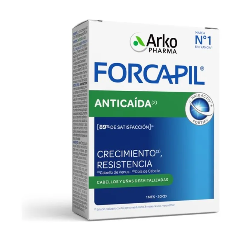 Express Delivery Forcapil Anti-Hair Loss 30 tablets Arkopharma
