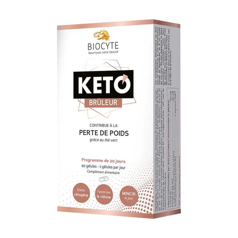 Keto Burner 60 capsules Biocyte Limited Time