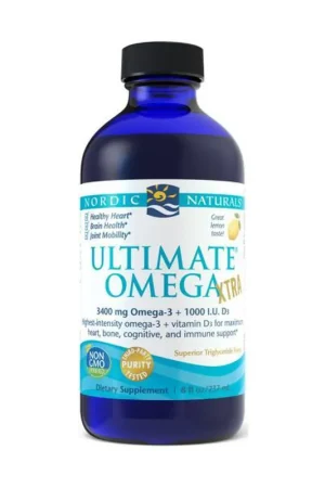 Super Sale Ultimate Omega Xtra 3400 mg Lemon 237 ml Nordic Naturals