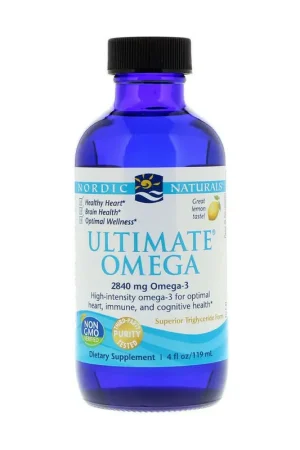 Super Sale Ultimate Omega 3 Lemon 2840 mg 119 ml Nordic Naturals