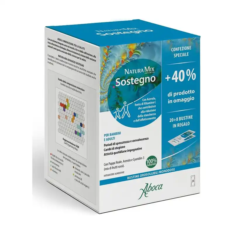 Deal Special package natura mix advanced support 28 packets Aboca