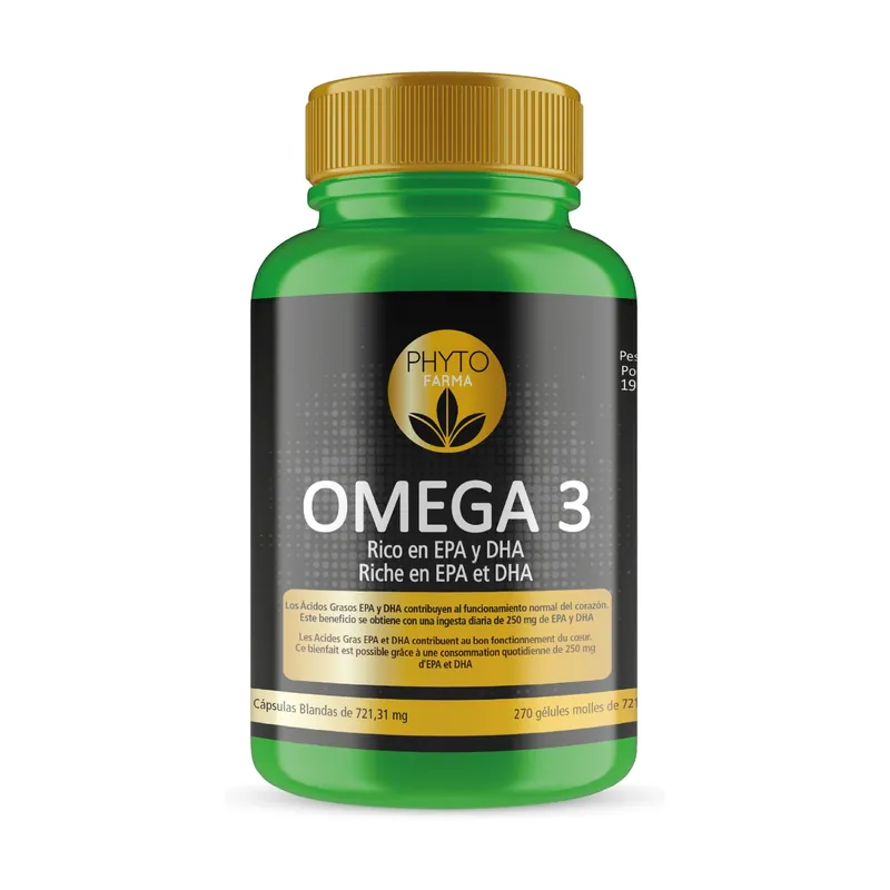 Omega 3 270 capsules of 721.31mg PhytoPharma Fan Favorite