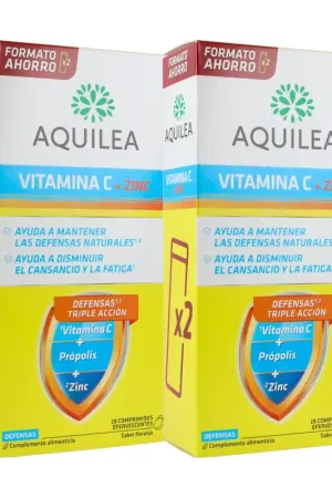 Aquilea Vitamin C + Zinc Pack 2x28 effervescent tablets Aquilea Get Yours