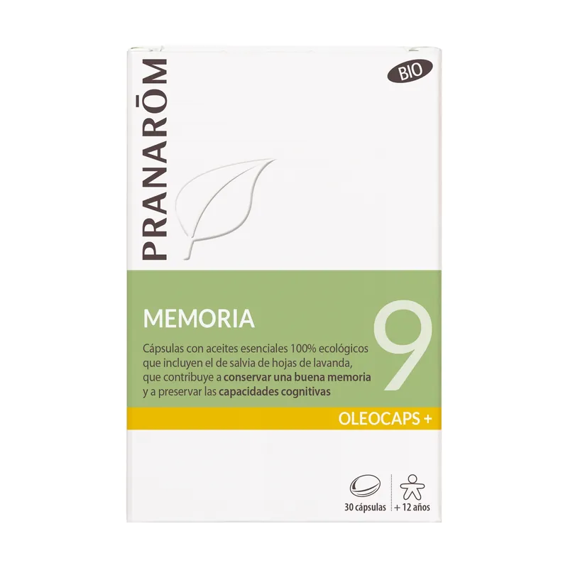 Oleocaps 9 - Memory 30 capsules Pranarom Holiday Sale
