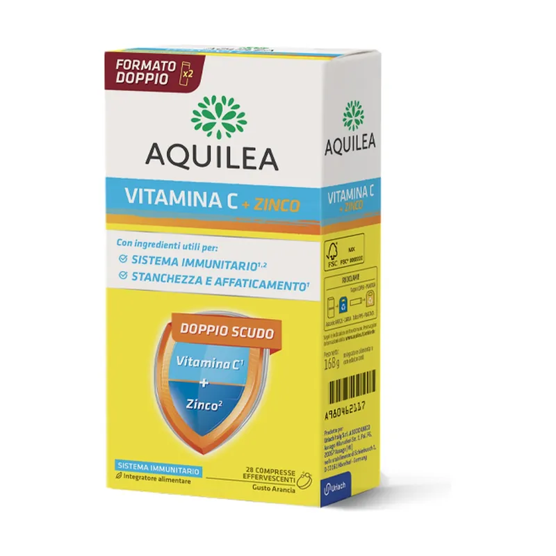 Aquilea Vitamin C Bipack 28 effervescent tablets Aquilea Weekend Sale